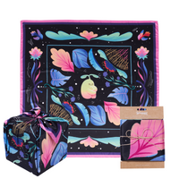 Limitless | 18" Recycled Polyester Furoshiki Wrap by Nina Ramos