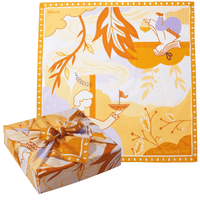 Amber River | 28" Furoshiki Wrap by Vivi Maidanik - Wrappr