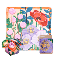 Daydream | 18" Recycled Polyester Furoshiki Wrap by Corina Plamada