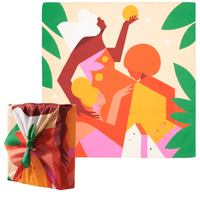 Crown | 28" Furoshiki Wrap by Nina Clausonet - Wrappr