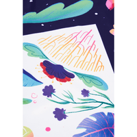 Duality | 28" Furoshiki Gift Wrap by Nina Ramos - Wrappr