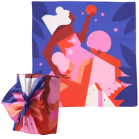 Reign | 18" Furoshiki Wrap by Nina Clausonet - Wrappr