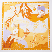 Amber River | 28" Furoshiki Wrap by Vivi Maidanik - Wrappr