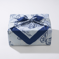 Blue Skies Ahead | Large Cotton Furoshiki Wrap - Wrappr