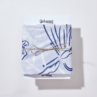 Blue Skies Ahead | Large Cotton Furoshiki Wrap - Wrappr