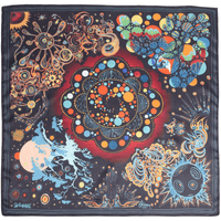 Centered | Medium Satin Furoshiki Wrap - Wrappr