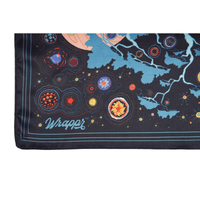 Centered | Medium Satin Furoshiki Wrap - Wrappr