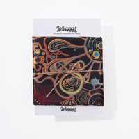 Centered | Medium Satin Furoshiki Wrap - Wrappr