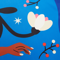 Deep Rest | 28" Furoshiki Gift Wrap by Jerilyn Guerrero - Wrappr