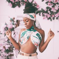 Esmerald | 35" Furoshiki Wrap by Vivi Maidanik - Wrappr