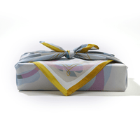 Every Minute | 18" Furoshiki Wrap by Essery Waller - Wrappr