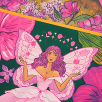 Folklore | 35" Furoshiki Gift Wrap by Noelle Anne Navarette - Wrappr