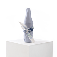 Frost | Medium Cotton Furoshiki Wrap - Wrappr