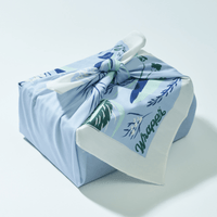 Frost | Medium Cotton Furoshiki Wrap - Wrappr