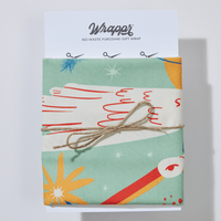 Glee | Small Cotton Furoshiki Wrap - Wrappr