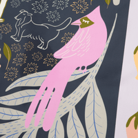 Love Story | 50" Furoshiki Gift Wrap by Sophia Choi - Wrappr