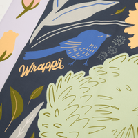 Love Story | 50" Furoshiki Gift Wrap by Sophia Choi - Wrappr