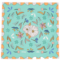Oasis | 50" Furoshiki Gift Wrap by Talisa Almonte - Wrappr