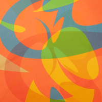 Patient Fire | 35" Furoshiki Gift Wrap by Essery Waller - Wrappr