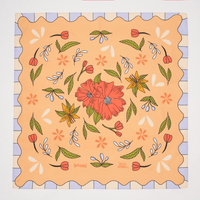 Peach | 28" Furoshiki Wrap by Talisa Almonte - Wrappr