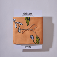 Peach | 28" Furoshiki Wrap by Talisa Almonte - Wrappr