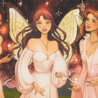 Sisterhood | 18" Furoshiki Gift Wrap by Noelle Anne Navarette - Wrappr