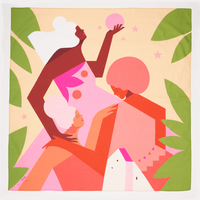 Throne | 35" Furoshiki Wrap by Nina Clausonet - Wrappr