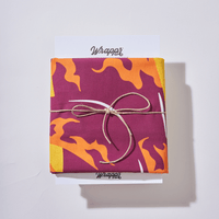 Tsukimi | 35" Furoshiki Wrap by Bakeneko - Wrappr