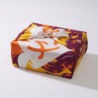 Tsukimi | 35" Furoshiki Wrap by Bakeneko - Wrappr