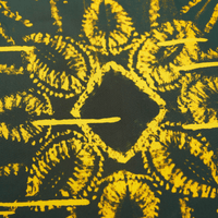 wîhkwaskwa (sweetgrass) | 35" Furoshiki Gift Wrap by Half Moon Woman - Wrappr