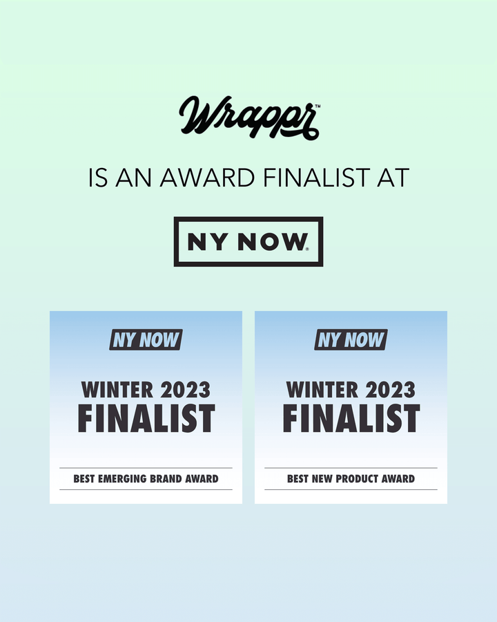 Wrappr is an award finalist at NY NOW - Wrappr