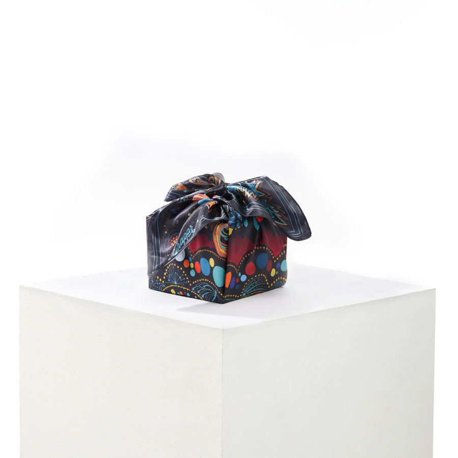 Exploration Collection Bundle | 3 Furoshiki Gift Wraps by Adam Klassen, 18", 28" & 35"