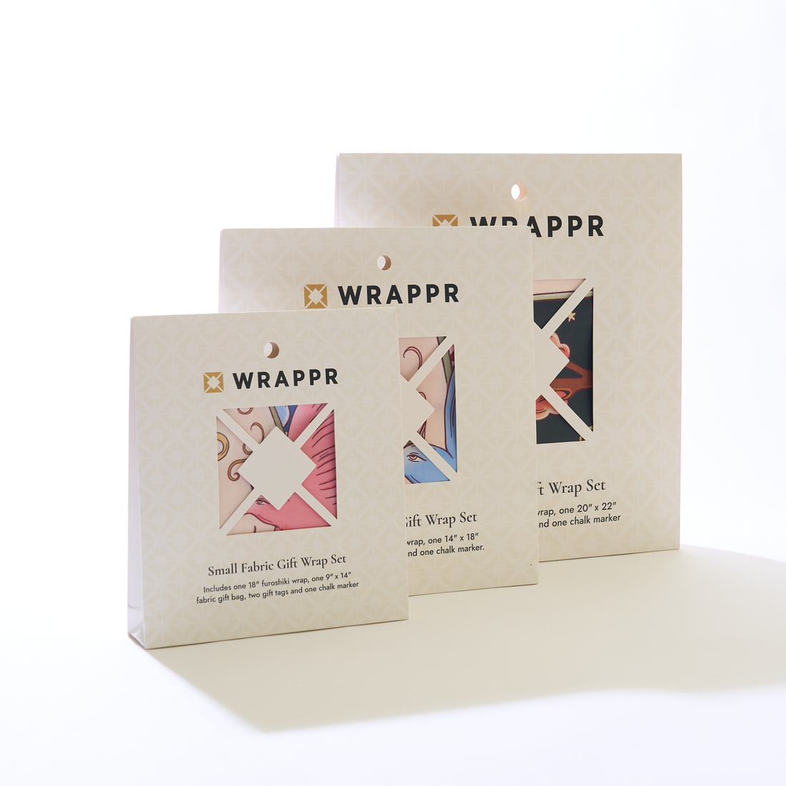 Small, Medium & Large Gift Wrap Set Bundle