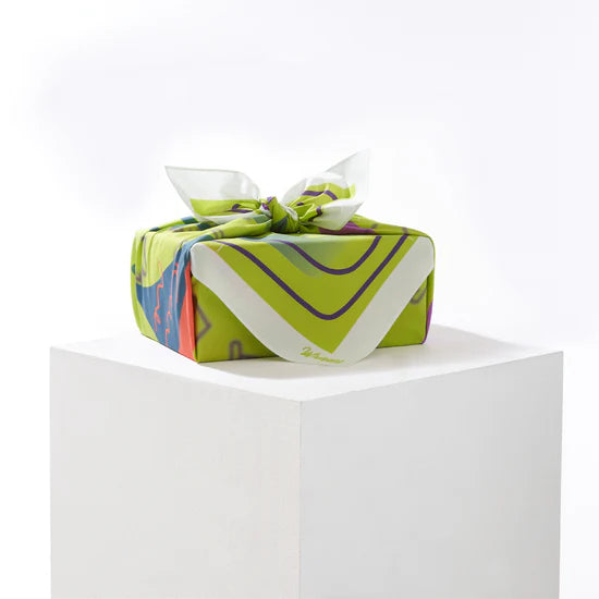 Ensemble de collection New Beginnings | 3 emballages cadeaux Furoshiki par Keeenue, 18", 28" et 35"