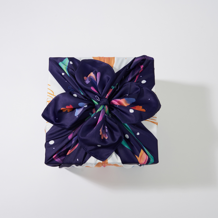 Duality | 28" Furoshiki Gift Wrap by Nina Ramos