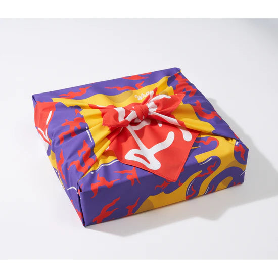 Tsukimi Collection Bundle | 3 Furoshiki Gift Wraps by Bakeneko, 18", 28" & 35"