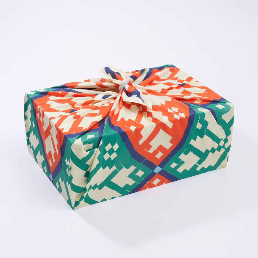 Furoshiki Gift Wrap by Kelsey Weigl | 35", Polyester