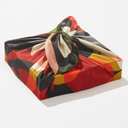 Bundle of 3 Furoshiki Wraps by Essery Waller | 18", 28" & 35", Mulberry Silk