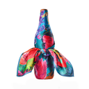 Bundle of 3 Furoshiki Wraps by Adam Klassen | 18", 28" & 35", Mulberry Silk