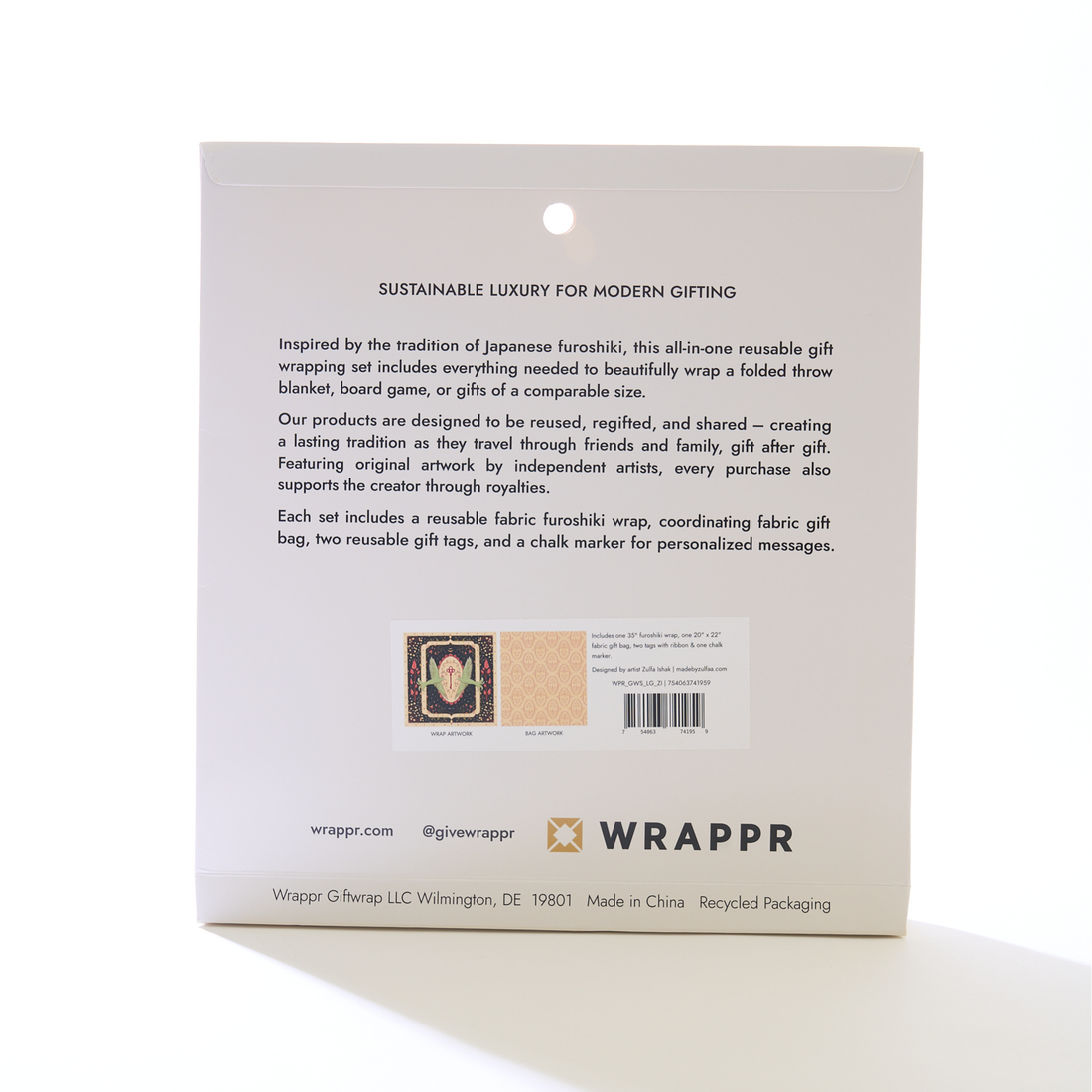 Large Fabric Gift Wrap Set
