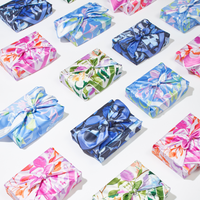 Furoshiki Gift Wrap by Danni Ha | 28", Recycled Polyester