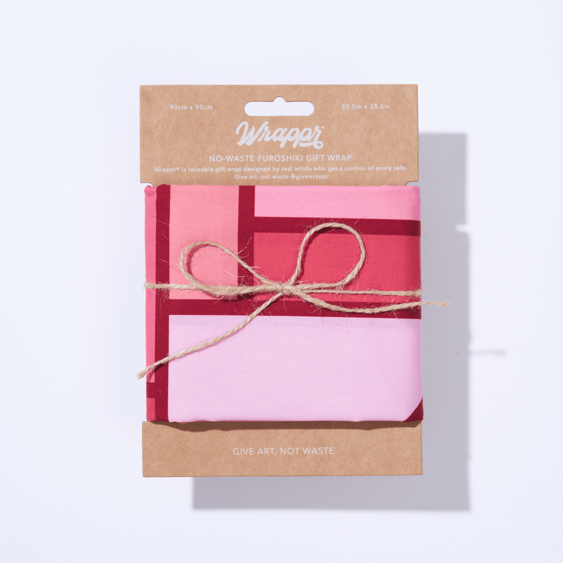 Blush | 35" Furoshiki Gift Wrap by Laura Sevigny - Wrappr