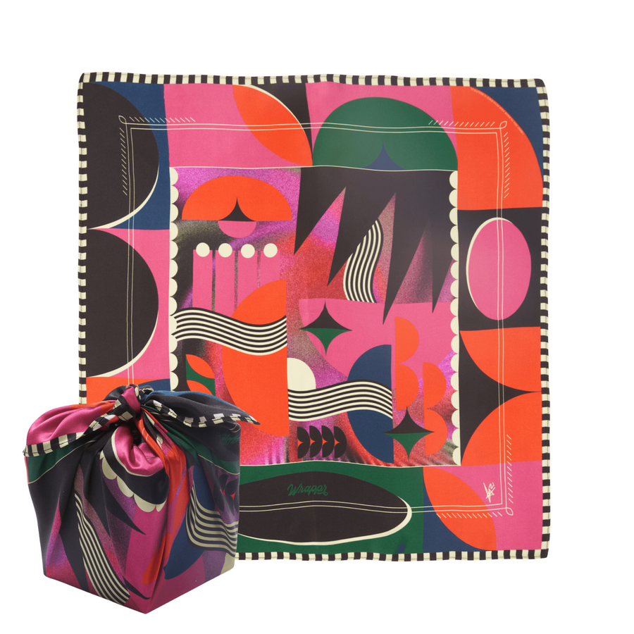 Calice | Enveloppement Furoshiki 18" par Essery Waller