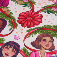 Connection | 28" Furoshiki Gift Wrap designed by Noelle Anne Navarrete - Wrappr