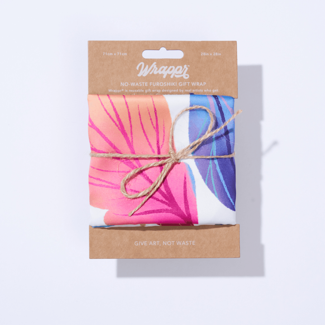 Duality | 28" Furoshiki Gift Wrap by Nina Ramos - Wrappr