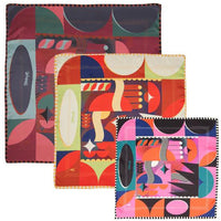 Embodied Collection Bundle | 3 Furoshiki Gift Wraps by Essery Waller, 18", 28" & 35" - Wrappr