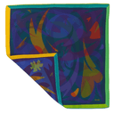 Bundle of 4 Furoshiki Wraps by Essery Waller | 18", 28", 35" & 50", Mulberry Silk