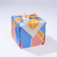 Furoshiki Gift Wrap by Laura Sevigny | 18", 28", 35" & 50" | Recycled Polyester