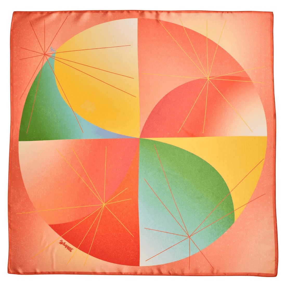 Solstice | 28" Furoshiki Wrap by Essery Waller - Wrappr