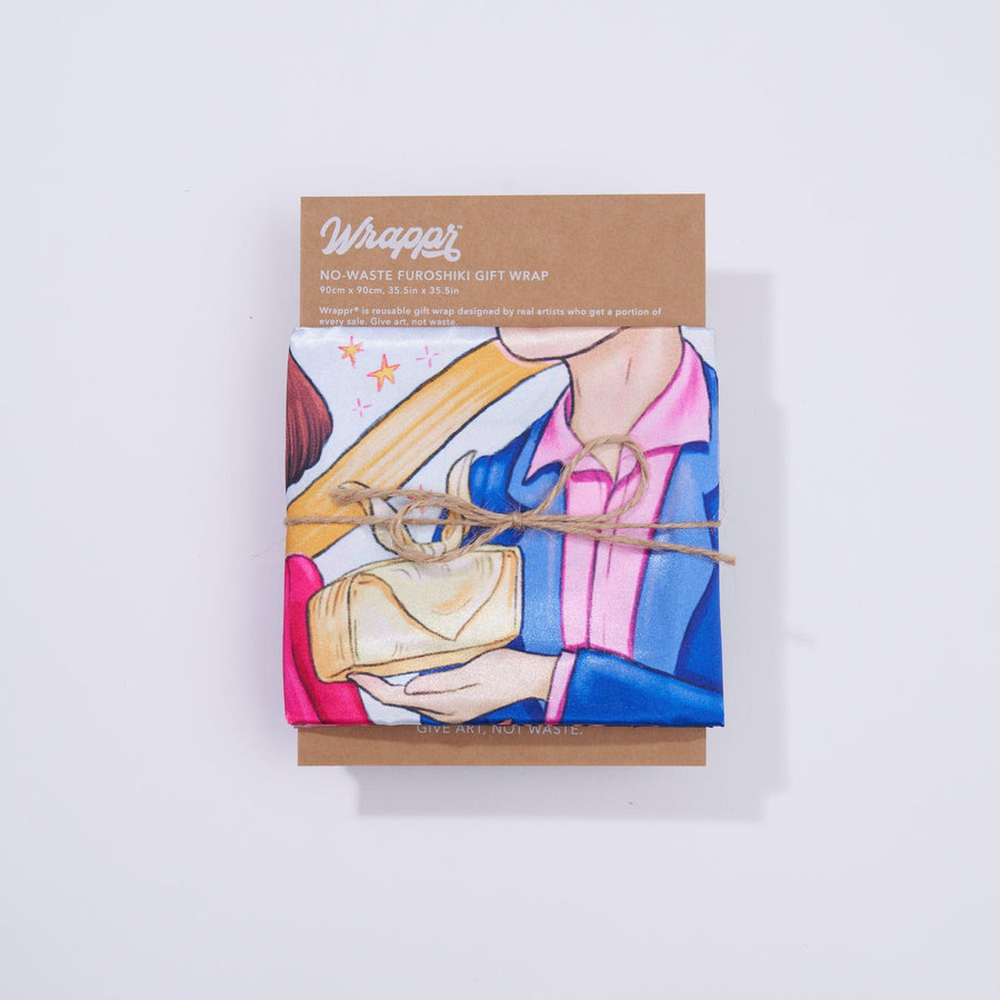 Spirit | 35" Furoshiki Gift Wrap designed by Noelle Anne Navarrete - Wrappr